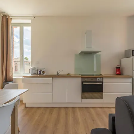 Abeille - 2 Chambres Et 1 Canape-Lit, 1Er Etage, Parking Castelsarrasin Exterior photo